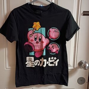 🆓 Free W/Purchase Hot Topic Kirby Graphic Tee Size Small